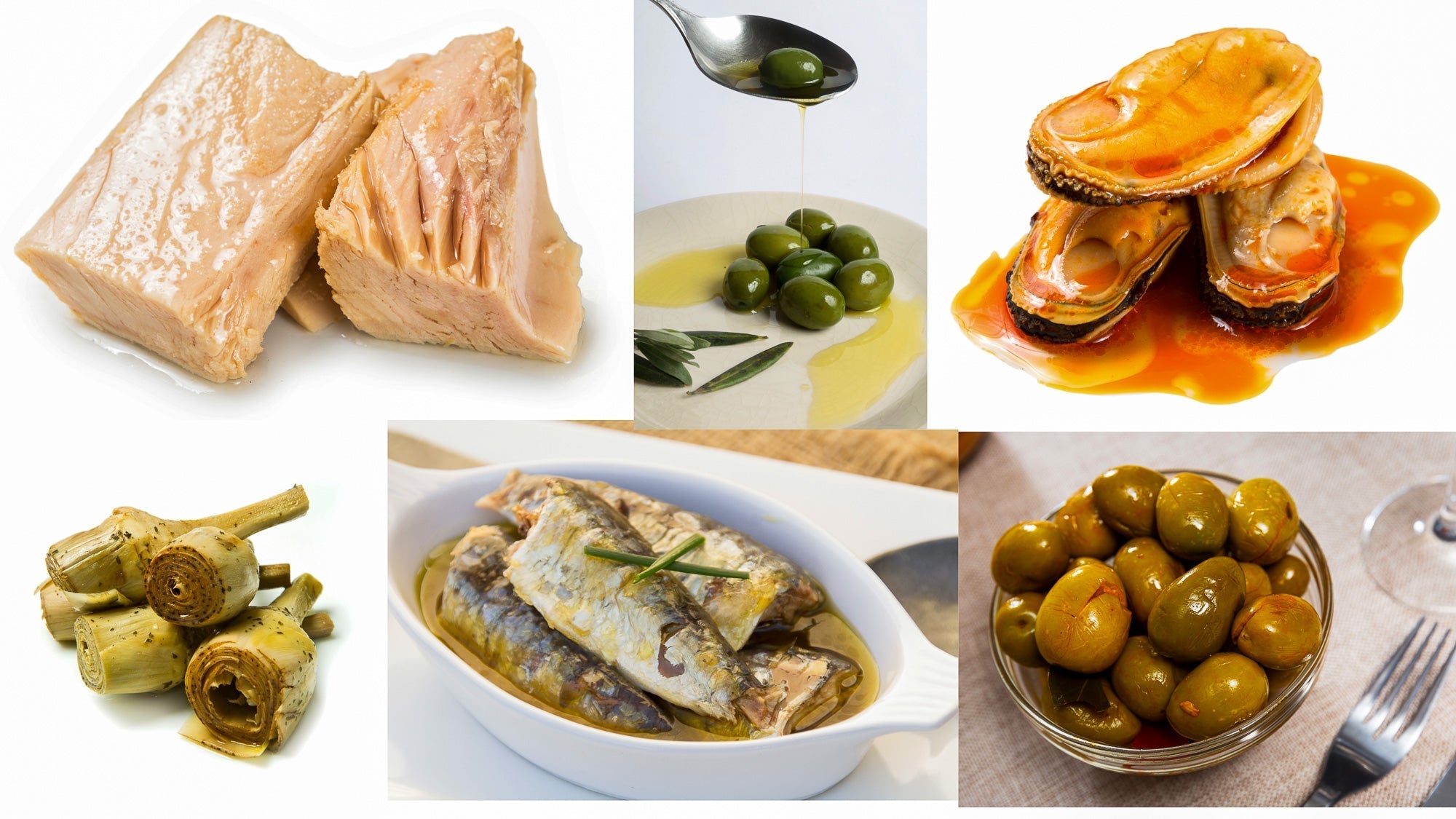 Bodegón de conservas artesanales Gallegas