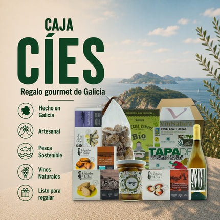 Regalo Gourmet de Galicia Cíes, iconos de calidad