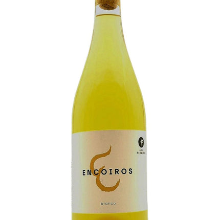 Botella de vino natural Gallego, Encoiros.