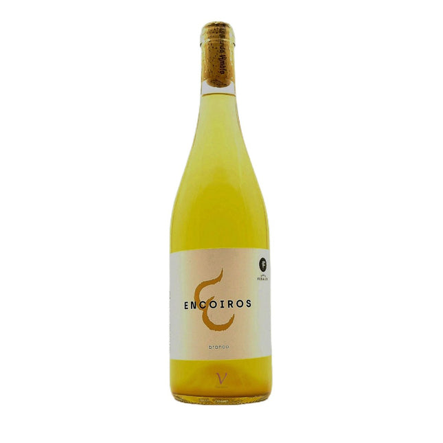 Botella de vino natural Gallego, Encoiros.