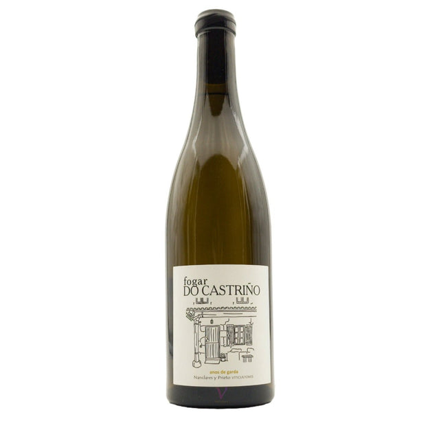 Botella de vino ecológico Fogar do Castriño.