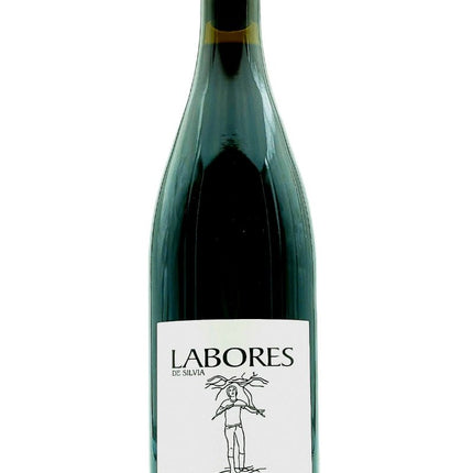 Botella de vino ecológico Labores de Silvia.