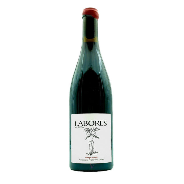 Botella de vino ecológico Labores de Silvia.