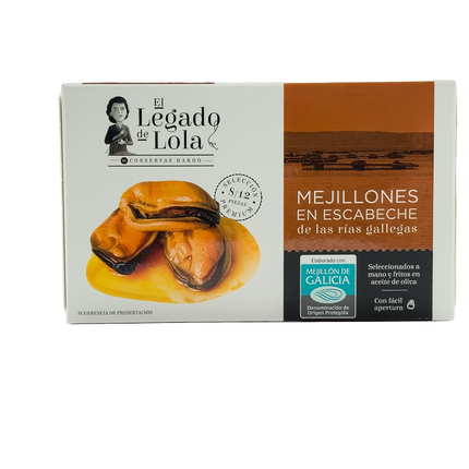 Mejillones Grandes en Escabeche 8/12