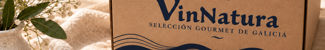 Mensaje personalizado de nuestra nueva caja impresa con el branding de VinNatura