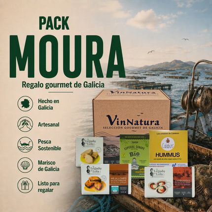 Regalo Gourmet de Galicia Moura, iconos de calidad