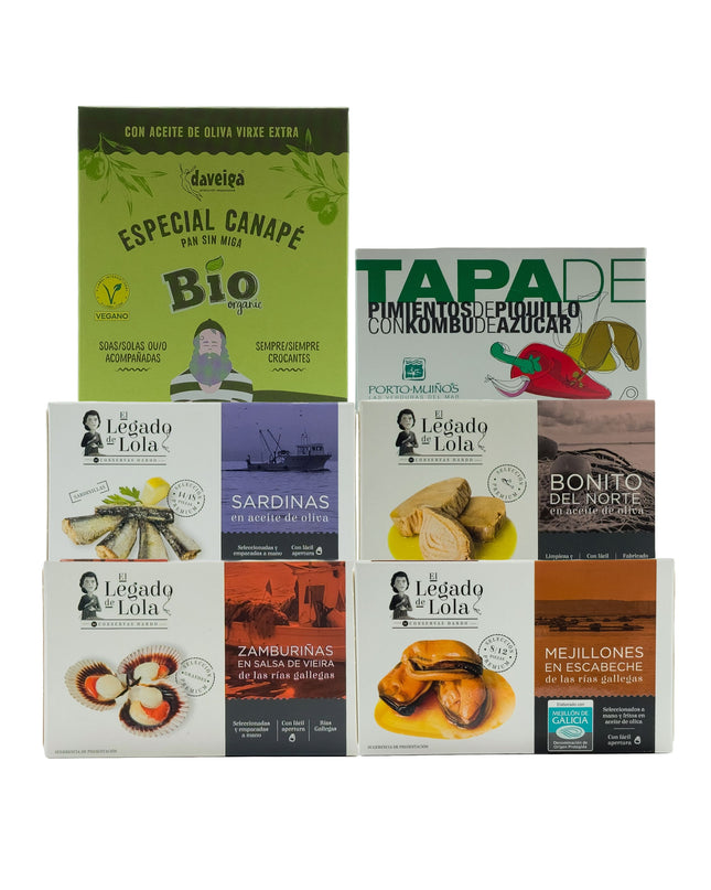 Pack Degustación Conservas Artesanales Gallegas