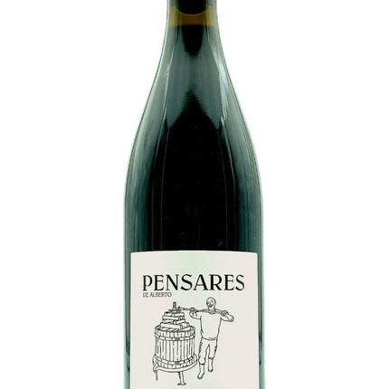 Botella de vino orgánico Pensares de Alberto.