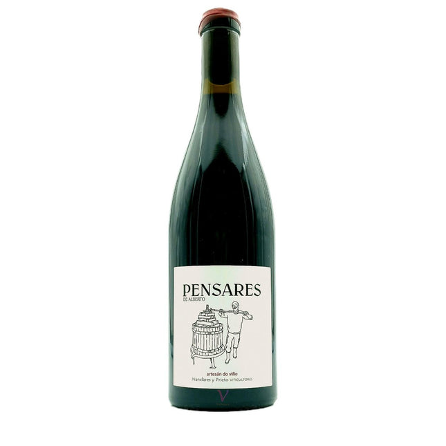 Botella de vino orgánico Pensares de Alberto.