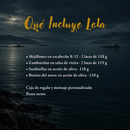Contenido del Pack Lola de VinNatura