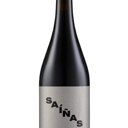 Botella de vino orgánico Saiñas Sinuoso.