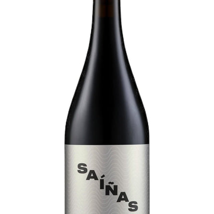 Botella de vino orgánico de Mencía, Saiñas Secular.