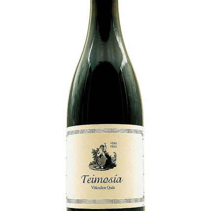 Botella de vino Teimosía.