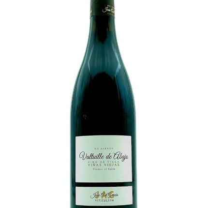 Botella de vino orgánico de Mencía, Valtuille de Abajo.
