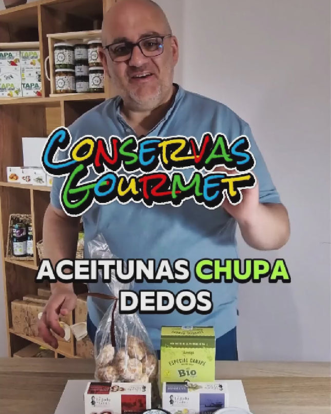 Pack de regalo Xabrón con conservas gourmet de Galicia