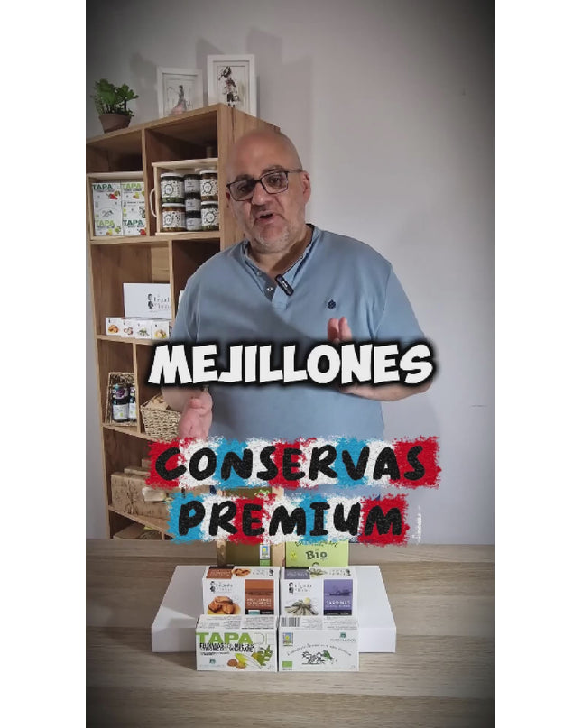 Pack de regalo Albura con conservas gourmet de Galicia