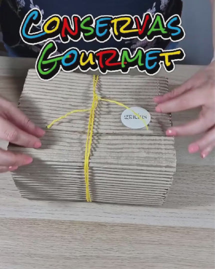 Pack de regalo Marusía con conservas gourmet de Galicia