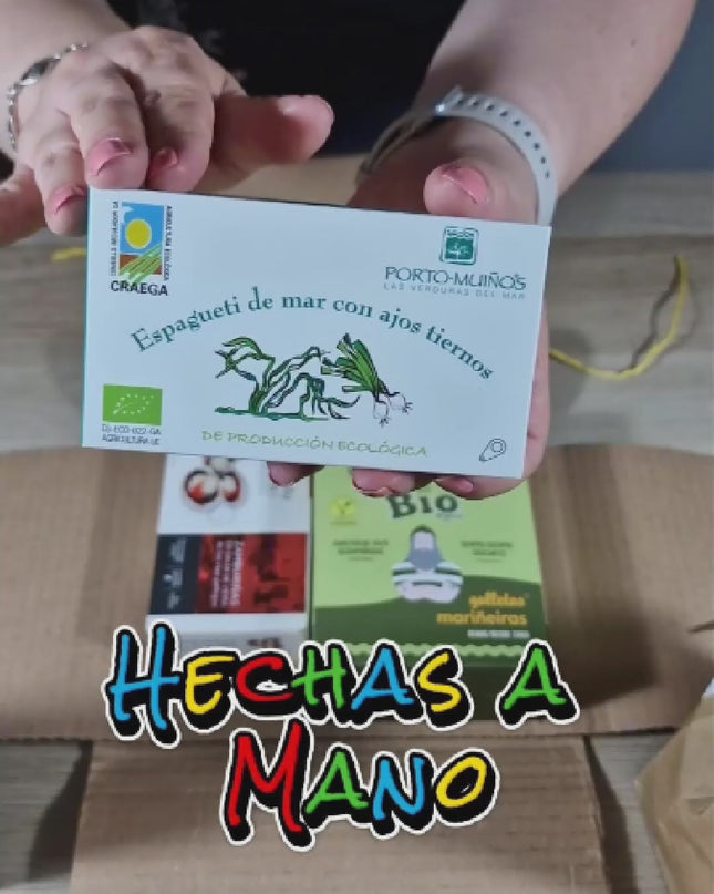Pack de regalo Lenda con conservas gourmet de Galicia